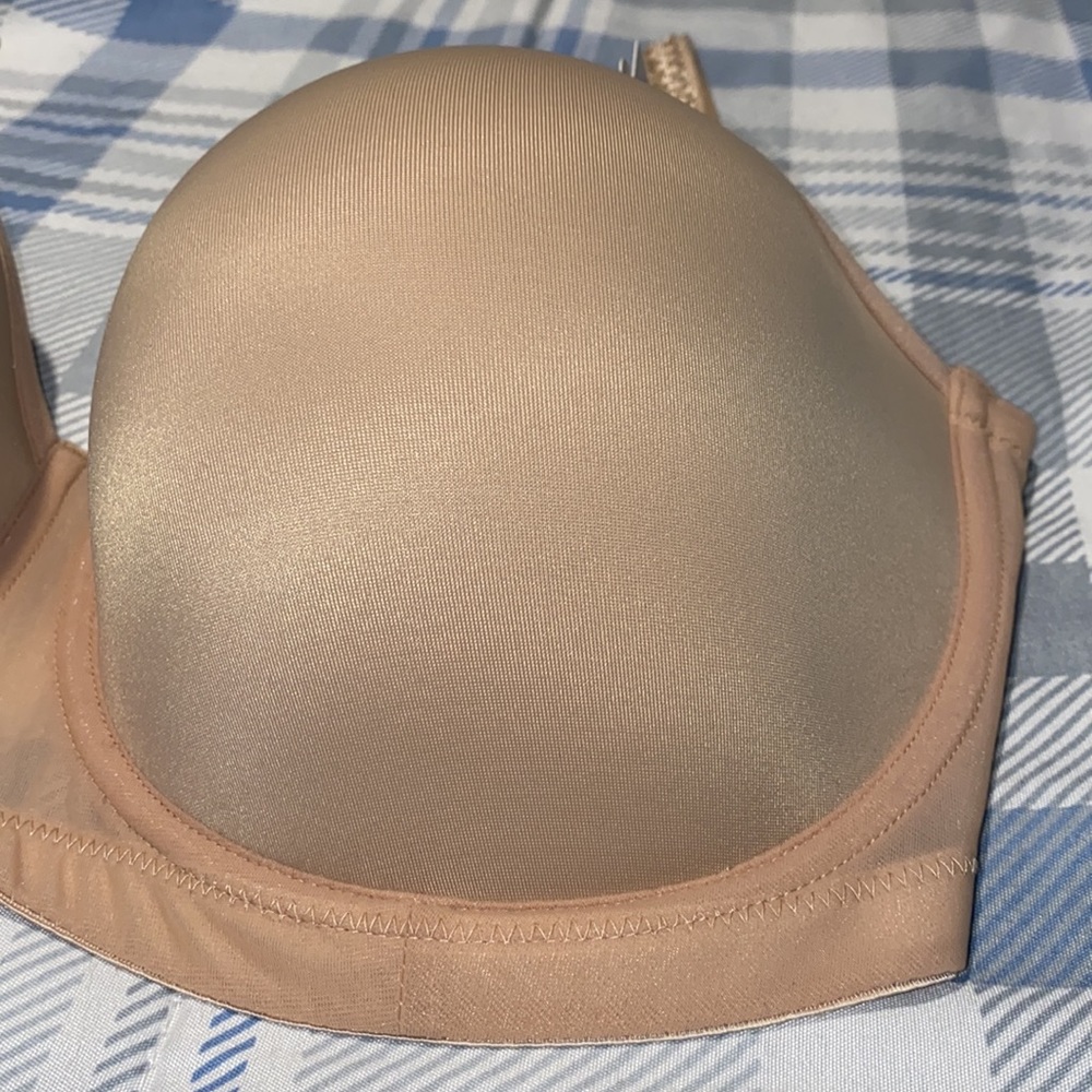 Le Mystere Soirée Strapless Bra 32 H Natural BNWT - Picture 3 of 12